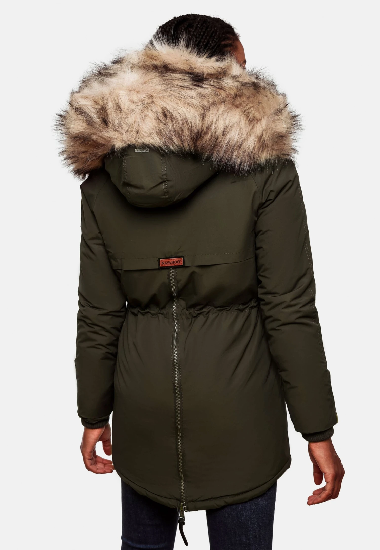 Navahoo Parkas Parka D’hiver Sweety Femme Olive 10 Navahoo Parkas Parka D’hiver Sweety Femme Olive – Image 8