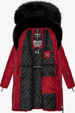 Navahoo Manteaux Dhiver Manteau D’hiver Sinja Femme Rouge -Navahoo Soldes Magasin 9516ec1b5b388b8b2f47d9769e52d74b