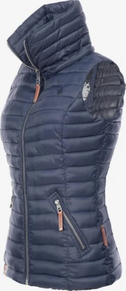 Navahoo Vestes Sans Manches Gilet Shadaa Femme Bleu Marine -Navahoo Soldes Magasin 95d6137e766e2b9bf697c705eaa0889a