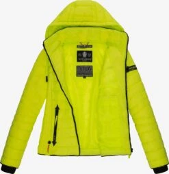 Navahoo Vestes De Mi-saison Veste Mi-saison Lulana Femme Vert Fluo -Navahoo Soldes Magasin 96a1861337ffc4dfa7ae85f419f832c4