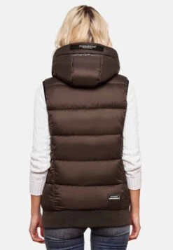 Navahoo Vestes Sans Manches Gilet Kassidy Femme Chocolat -Navahoo Soldes Magasin 96f3613a1706d80ebe90ea60bad69d7d