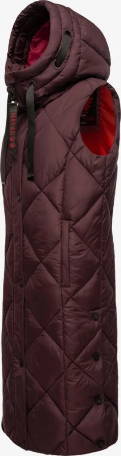 Navahoo Vestes Sans Manches Gilet Schnuckel Femme Bordeaux / Grenadine -Navahoo Soldes Magasin 977070345dd3e70e83c00b400feb7e82