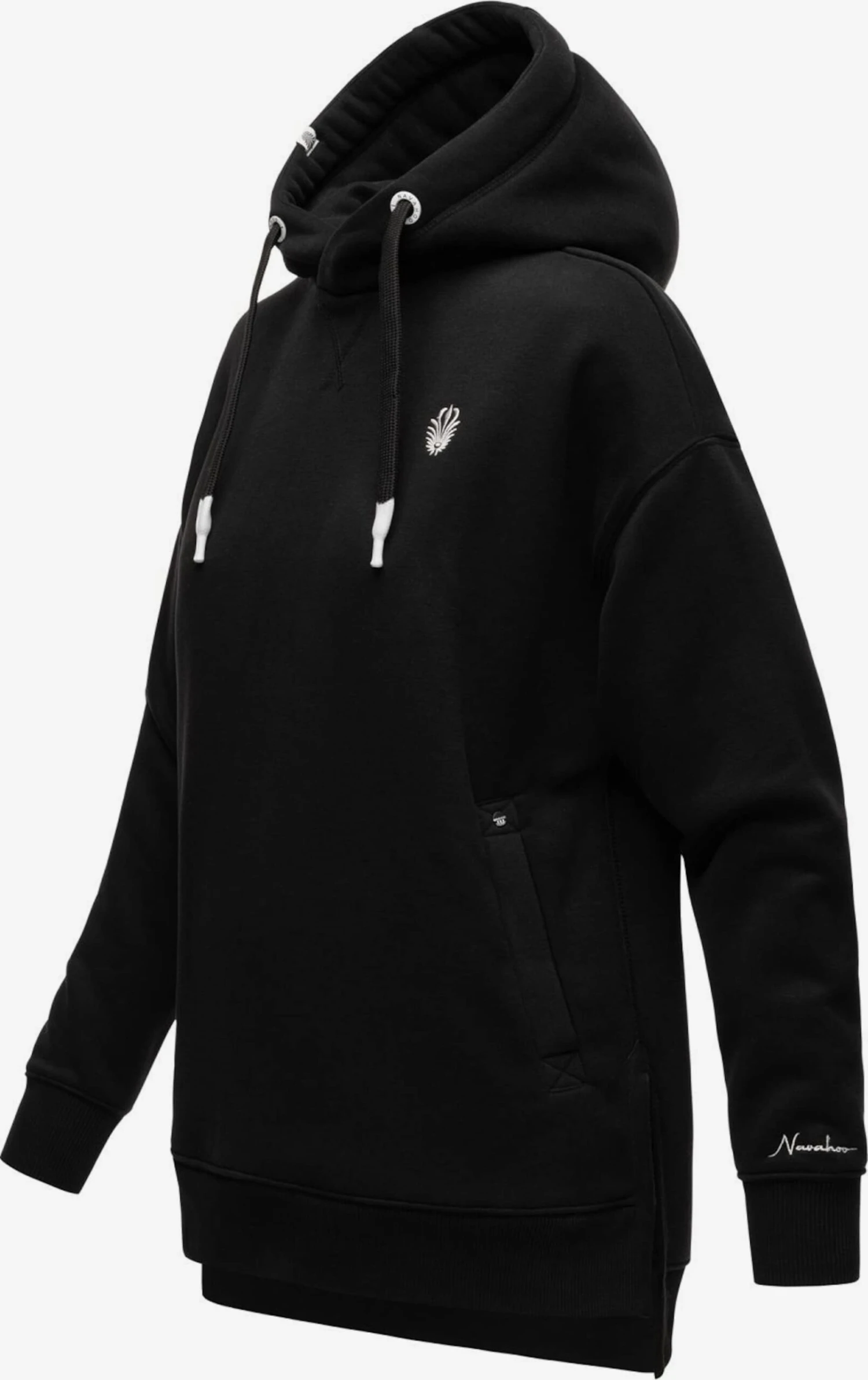 Navahoo Sweats à Capuche Sweat-shirt Silberengelchen Femme Noir 5 Navahoo Sweats à Capuche Sweat-shirt Silberengelchen Femme Noir – Image 3