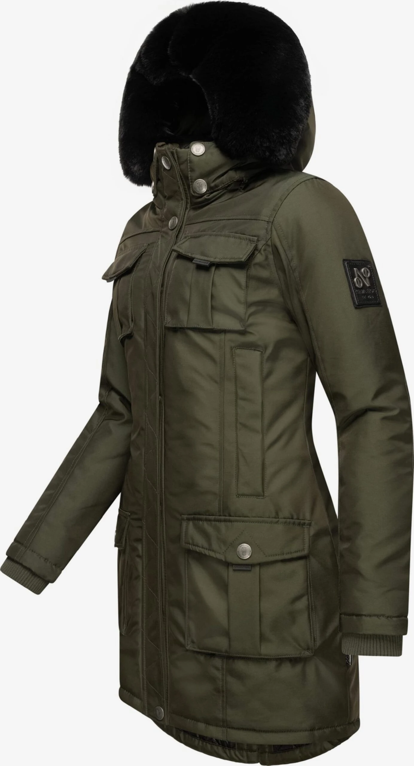 Navahoo Vestes Dextérieur Veste Fonctionnelle Tiniis Femme Kaki 4 Navahoo Vestes Dextérieur Veste Fonctionnelle Tiniis Femme Kaki – Image 2