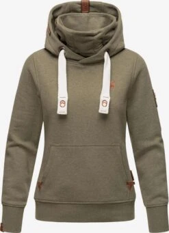Navahoo Sweats à Capuche Sweat-shirt Raniaa Femme Olive
