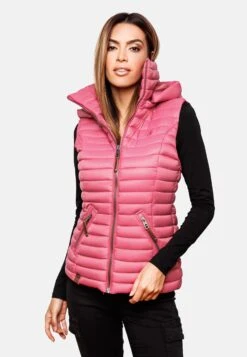 Navahoo Vestes Sans Manches Gilet Shadaa Femme Rose Ancienne -Navahoo Soldes Magasin 9b6a1a93a4f1a25c6e69978e1b73e34e