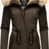 Navahoo Parkas Parka D’hiver Femme Chocolat -Navahoo Soldes Magasin 9fa98e3ec7326fd0add4a66eabb4f549