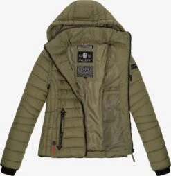 Navahoo Vestes De Mi-saison Veste Mi-saison Lulana Femme Olive -Navahoo Soldes Magasin 9ffd01a2e8a1bf540b1792b3dcc1d0cc