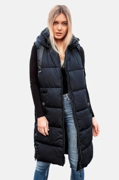 Navahoo Vestes Sans Manches Gilet Femme Noir -Navahoo Soldes Magasin a2a1da1d0c27bdd2275189367b022161
