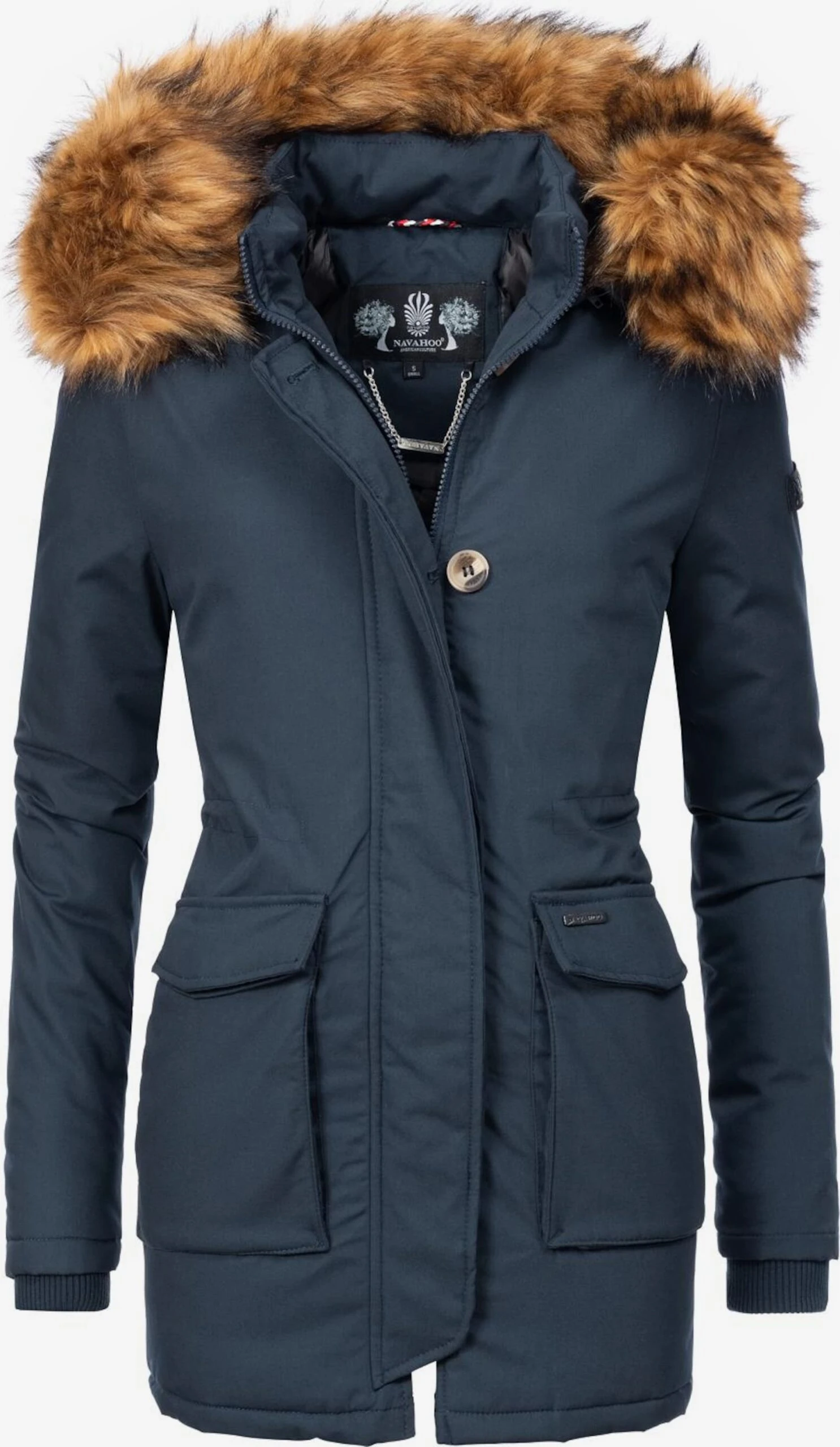 Navahoo Manteaux Dhiver Manteau D’hiver Schneeengel Femme Marine 3 Navahoo Manteaux Dhiver Manteau D’hiver Schneeengel Femme Marine