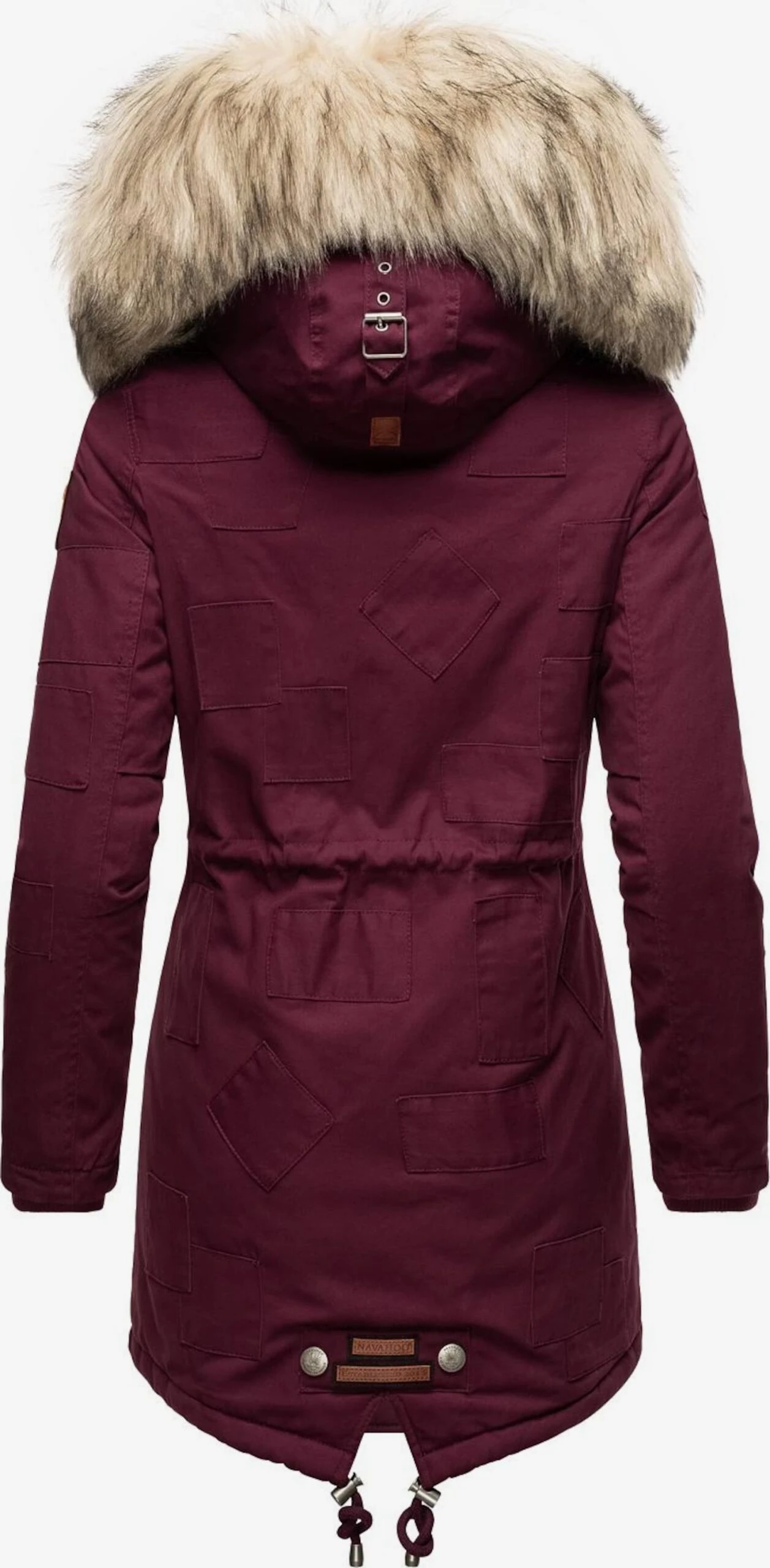 Navahoo Parkas Parka D’hiver Honigfee Femme Bordeaux 5 Navahoo Parkas Parka D’hiver Honigfee Femme Bordeaux – Image 3