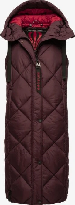 Navahoo Vestes Sans Manches Gilet Schnuckel Femme Bordeaux / Grenadine -Navahoo Soldes Magasin a56d639354c2a932a58cfb6cc8304c95