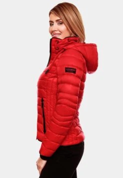 Navahoo Vestes De Mi-saison Veste Mi-saison Lulana Femme Rouge Néon -Navahoo Soldes Magasin a650b20e2e5f523350c9b21259208558