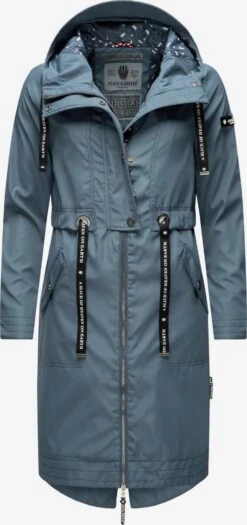 Navahoo Parkas Parka Mi-saison Josinaa Femme Bleu Pastel