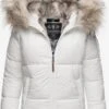 Navahoo Vestes Dhiver Veste D’hiver Tikunaa Femme Blanc -Navahoo Soldes Magasin a707916ec519787aeb55c4d6008df720