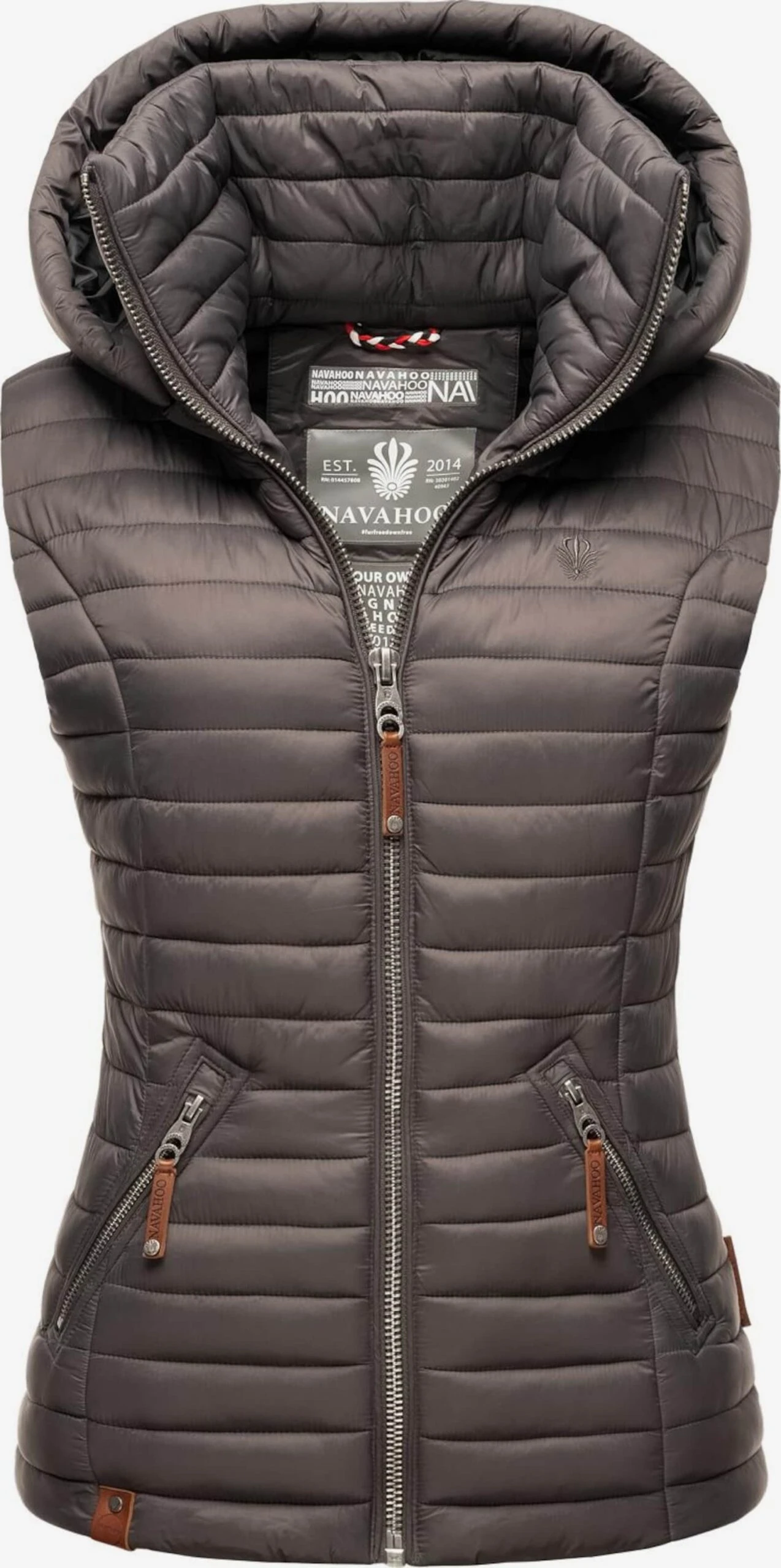 Navahoo Vestes Sans Manches Gilet Shadaa Femme Anthracite 3 Navahoo Vestes Sans Manches Gilet Shadaa Femme Anthracite