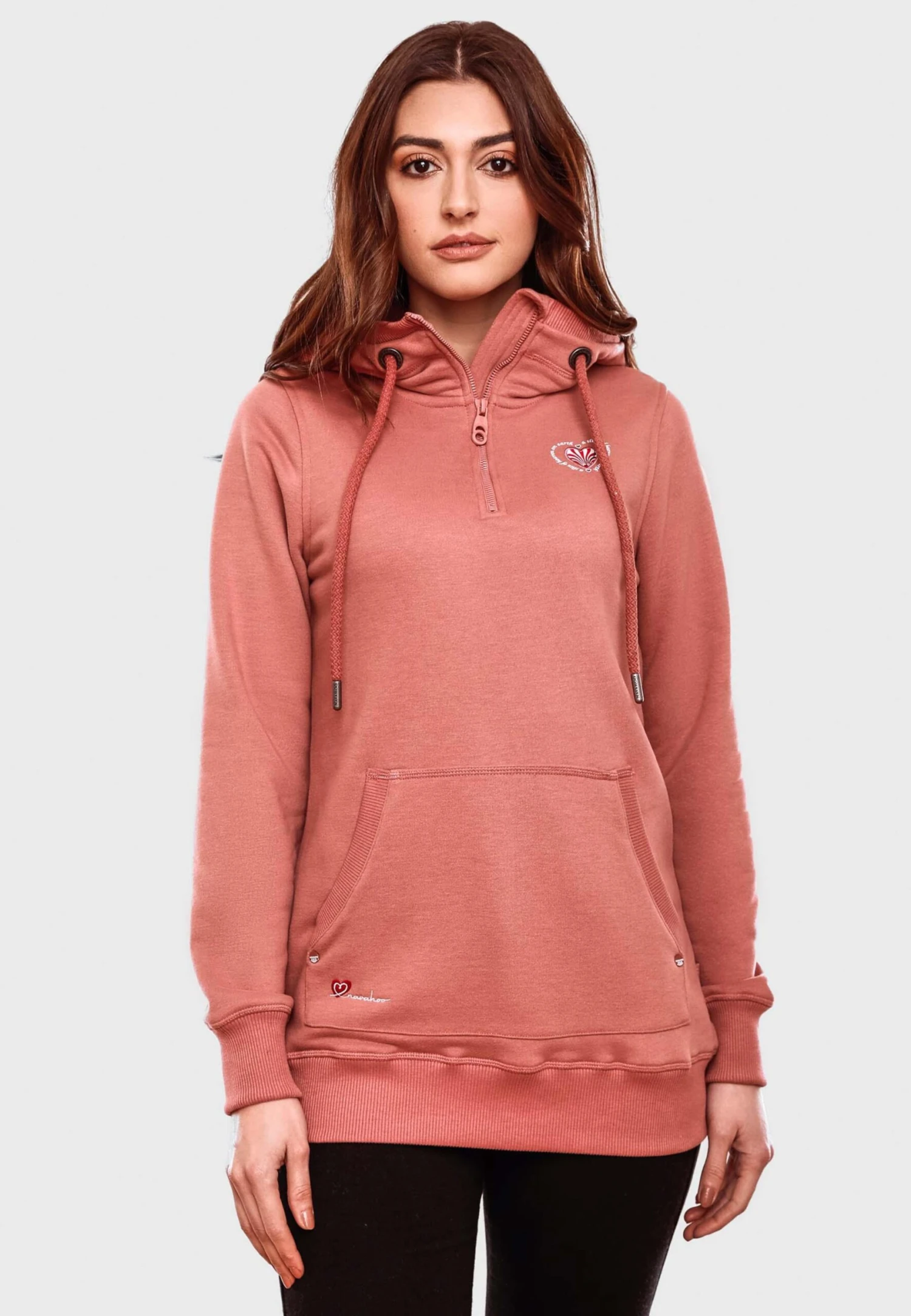 Navahoo Sweats à Capuche Sweat-shirt Zauberelfe Femme Rose 6 Navahoo Sweats à Capuche Sweat-shirt Zauberelfe Femme Rose – Image 4