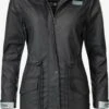 Navahoo Manteaux De Pluie Manteau Mi-saison Deike Femme Noir -Navahoo Soldes Magasin a918de825344e477b9141b526b7e0212