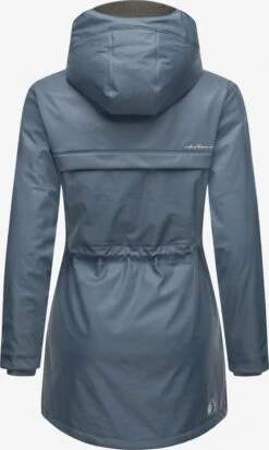 Navahoo Manteaux De Pluie Manteau Mi-saison Rainy Forest Femme Bleu-gris -Navahoo Soldes Magasin a987d0dec487bb27548ba4e1f54b45d3