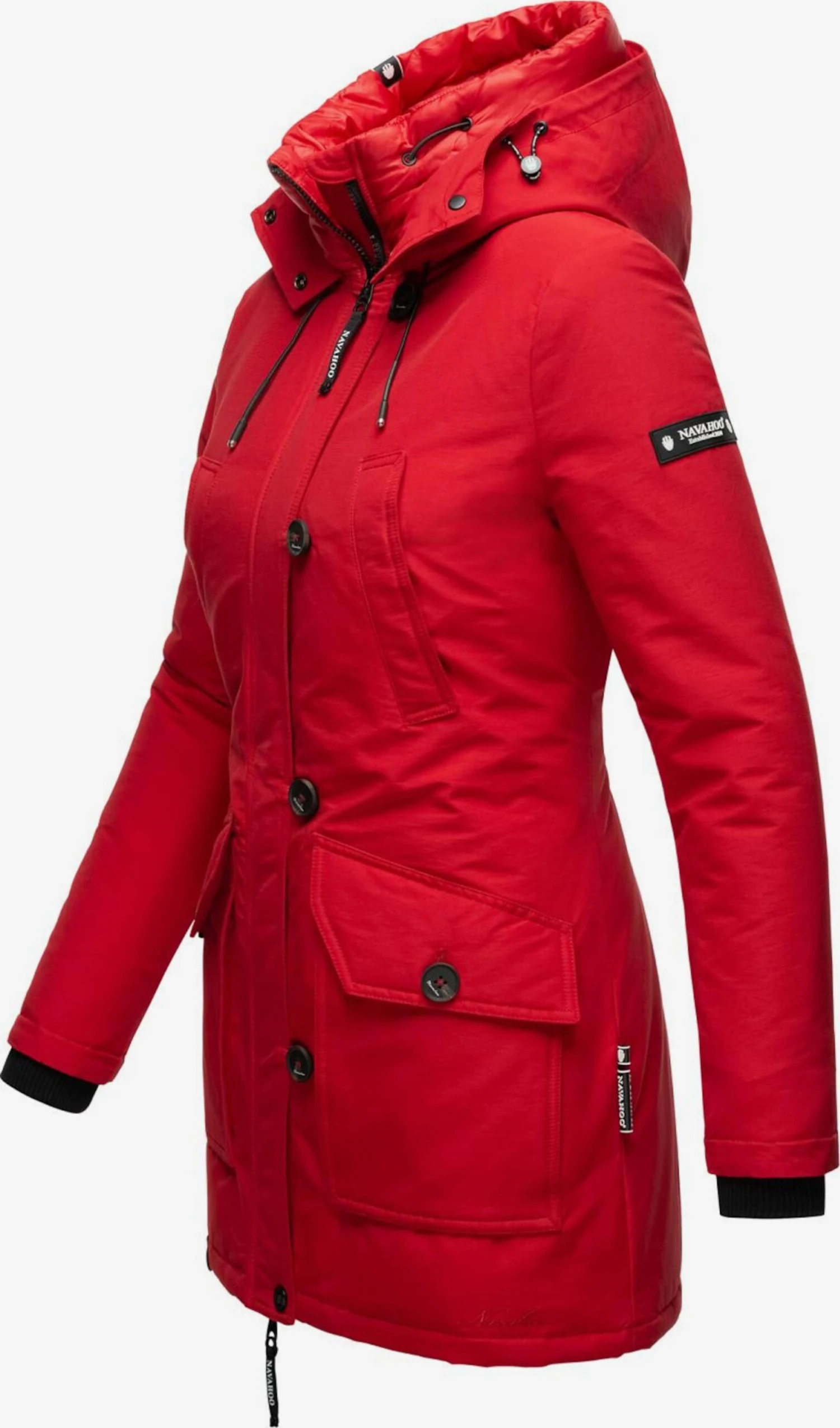 Navahoo Parkas Parka D’hiver Freeze Stoorm Femme Rouge 4 Navahoo Parkas Parka D’hiver Freeze Stoorm Femme Rouge – Image 2