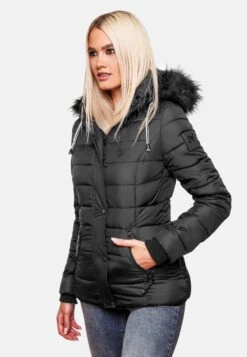 Navahoo Vestes Dhiver Veste D’hiver Zuckerbiene Femme Noir -Navahoo Soldes Magasin aac90dec8ca35373719bf522f9b4a3e1