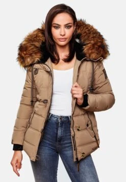 Navahoo Vestes Dhiver Veste D’hiver Zoja Femme Taupe -Navahoo Soldes Magasin abe72ae6ed9646a9a76c7f8e8a50bbf7