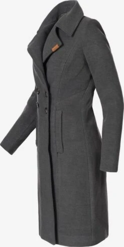 Navahoo Manteaux Dhiver Manteau D’hiver Wooly Femme Anthracite -Navahoo Soldes Magasin ae785def3d3c161d5b28617b6b0d1242