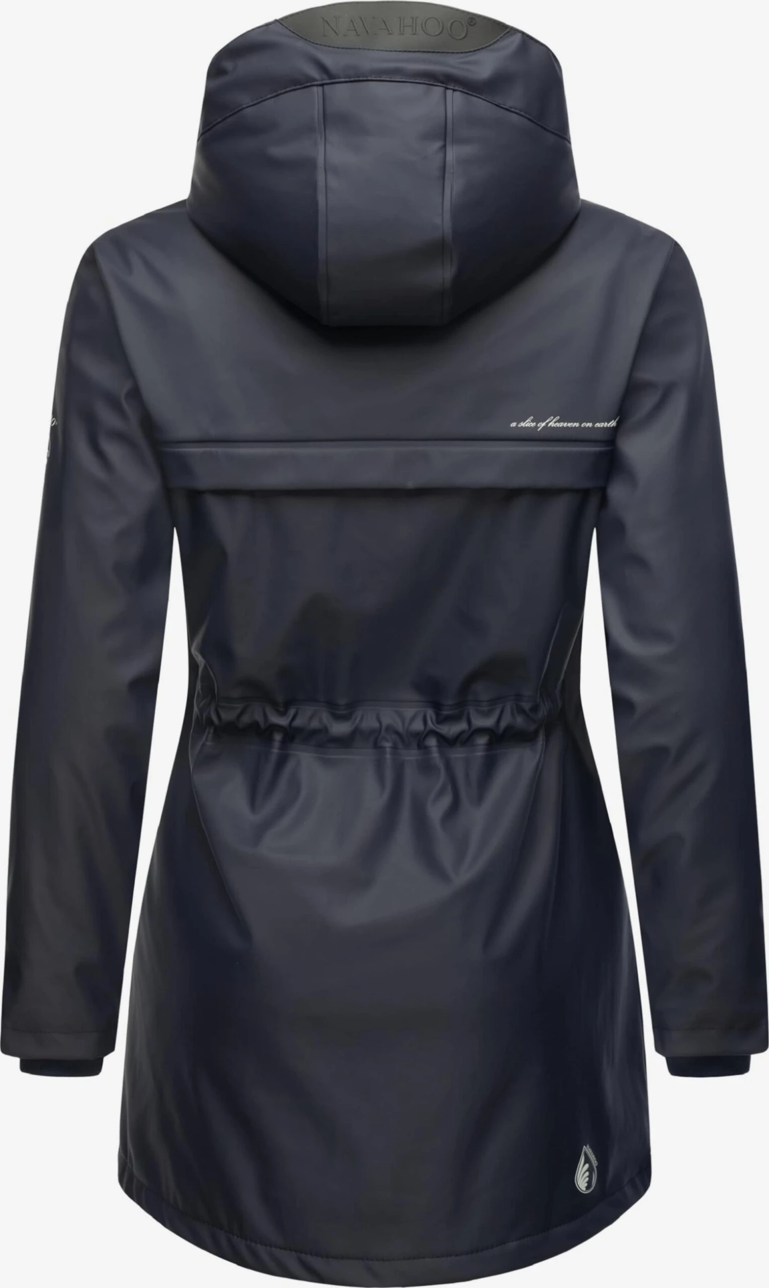 Navahoo Manteaux De Pluie Manteau Mi-saison Rainy Forest Femme Bleu Foncé 5 Navahoo Manteaux De Pluie Manteau Mi-saison Rainy Forest Femme Bleu Foncé – Image 3