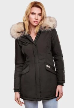 Navahoo Parkas Parka D’hiver Cristal Femme Kaki -Navahoo Soldes Magasin b1428a6613372c3c9e3c15fe1111c988