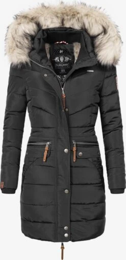 Navahoo Manteaux Dhiver Manteau D’hiver Paula Femme Noir