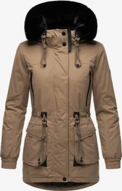 Navahoo Parkas Parka D’hiver Femme Noisette -Navahoo Soldes Magasin b37e94cf5773349a3e7504b76f280fc7