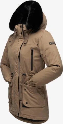 Navahoo Parkas Parka D’hiver Femme Noisette -Navahoo Soldes Magasin b4e955c05ffda0a3d657a0a14c53b8b1