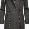 Navahoo Parkas Parka Mi-saison Josinaa Femme Anthracite -Navahoo Soldes Magasin b80c631938cdd56d50bc48d9a0c07960