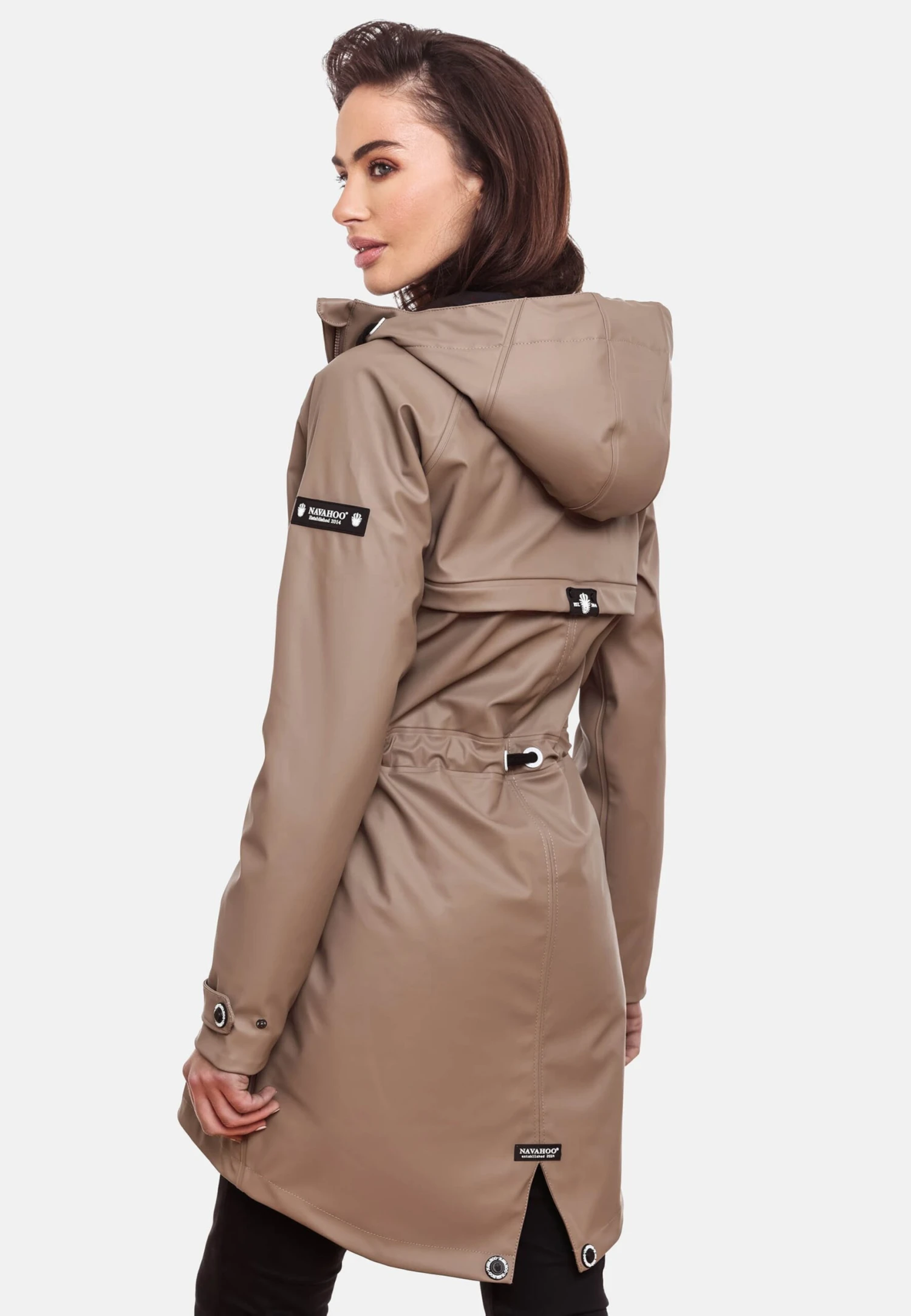Navahoo Manteaux De Pluie Manteau Fonctionnel Rainy Flower Femme Beige Foncé 9 Navahoo Manteaux De Pluie Manteau Fonctionnel Rainy Flower Femme Beige Foncé – Image 7