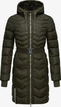 Navahoo Manteaux Dhiver Manteau Dâhiver Alpenveilchen Femme Olive