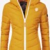 Navahoo Vestes De Mi-saison Veste Mi-saison Elva Femme Jaune -Navahoo Soldes Magasin bb2d236525d09ddfbf1b21ed7eba8ea6