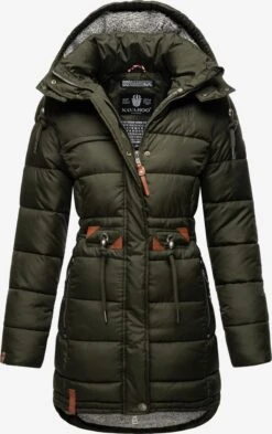 Navahoo Manteaux Dhiver Manteau D’hiver Daliee Femme Vert Foncé