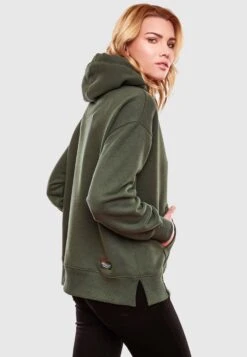 Navahoo Sweats à Capuche Sweat-shirt Goldfee Femme Olive -Navahoo Soldes Magasin bd42ea07ac53883b21f2260c9b37ca4a