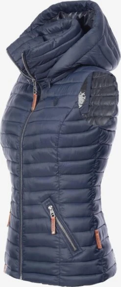 Navahoo Vestes Sans Manches Gilet Shadaa Femme Bleu Marine -Navahoo Soldes Magasin bd741fa7ee73f8fe7bc97ac7db7ae71e
