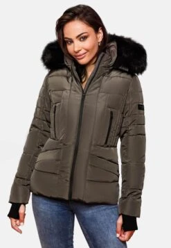 Navahoo Vestes Dhiver Veste D’hiver Adele Femme Taupe -Navahoo Soldes Magasin be47cb21ce28aeeac22cd08bf4d0ecde