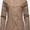 Navahoo Manteaux De Pluie Manteau Mi-saison Rainy Forest Femme Noisette -Navahoo Soldes Magasin bee545f67c19e5049e88b267494306f6