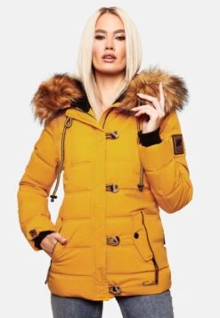 Navahoo Vestes Dhiver Veste D’hiver Zoja Femme Jaune -Navahoo Soldes Magasin c3125ea4280844dff795bd09a8368cca