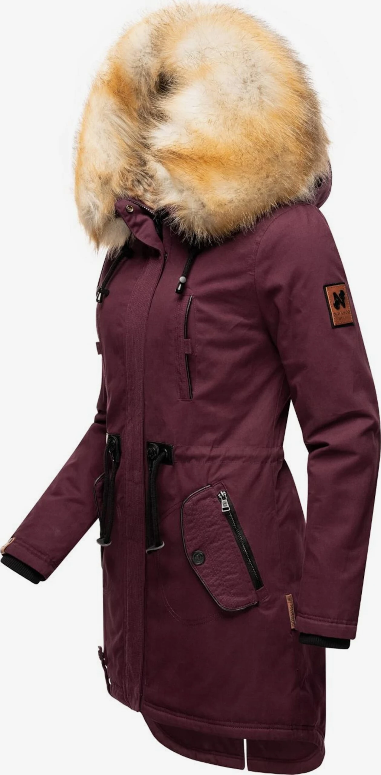 Navahoo Parkas Parka D’hiver Bombii Femme Bordeaux 4 Navahoo Parkas Parka D’hiver Bombii Femme Bordeaux – Image 2