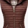 Navahoo Vestes Sans Manches Gilet Shadaa Femme Marron Châtaigne -Navahoo Soldes Magasin c63130f1bdea52ea52cd3fd972e4c3fa