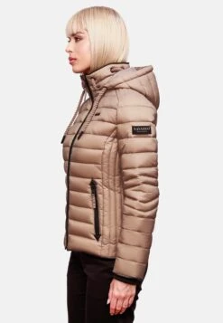 Navahoo Vestes De Mi-saison Veste Mi-saison Lulana Femme Taupe -Navahoo Soldes Magasin c6e89a5071f2617c81cc48a36508482c