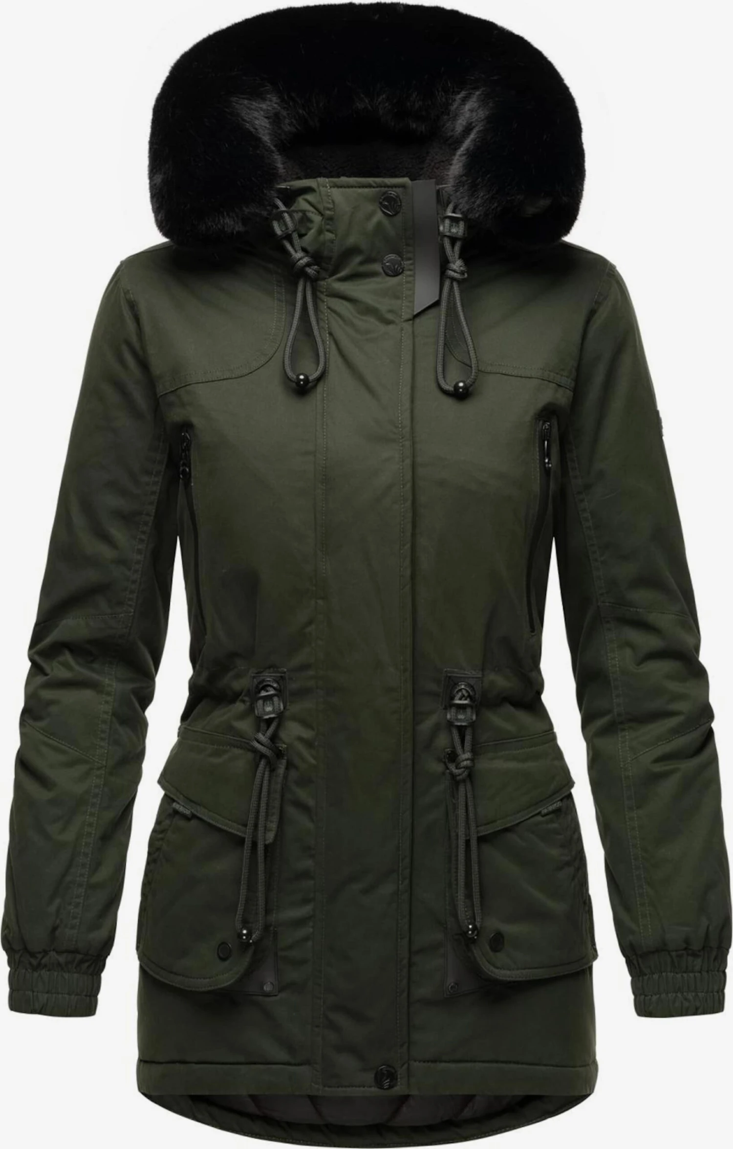Navahoo Parkas Parka D’hiver Femme Olive 6 Navahoo Parkas Parka D’hiver Femme Olive – Image 4