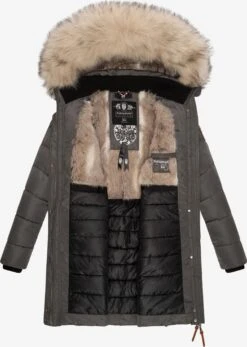 Navahoo Manteaux Dhiver Manteau D’hiver Paula Femme Marron -Navahoo Soldes Magasin c802a2e299ce114e003f9eabf6245622