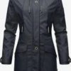 Navahoo Manteaux De Pluie Manteau Mi-saison Schötchen Femme Bleu Foncé -Navahoo Soldes Magasin c9109bd25cd87cd86be37d65cb33efd7