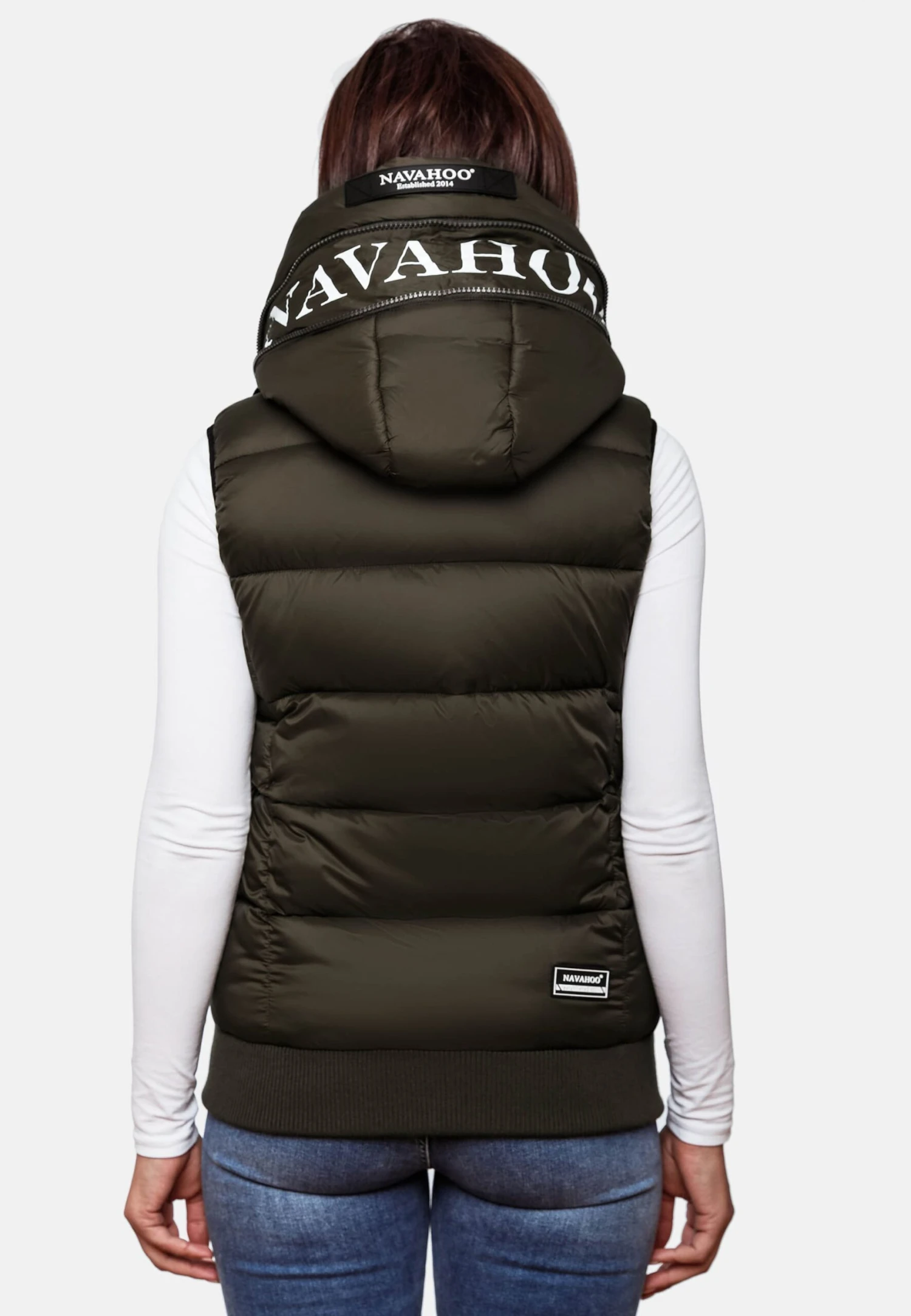 Navahoo Vestes Sans Manches Gilet Kassidy Femme Kaki 9 Navahoo Vestes Sans Manches Gilet Kassidy Femme Kaki – Image 7