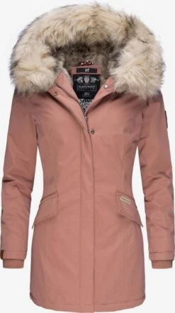 Navahoo Parkas Parka D’hiver Cristal Femme Rose Foncé